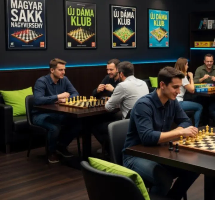 Magyar társasjáték klub illusztráció